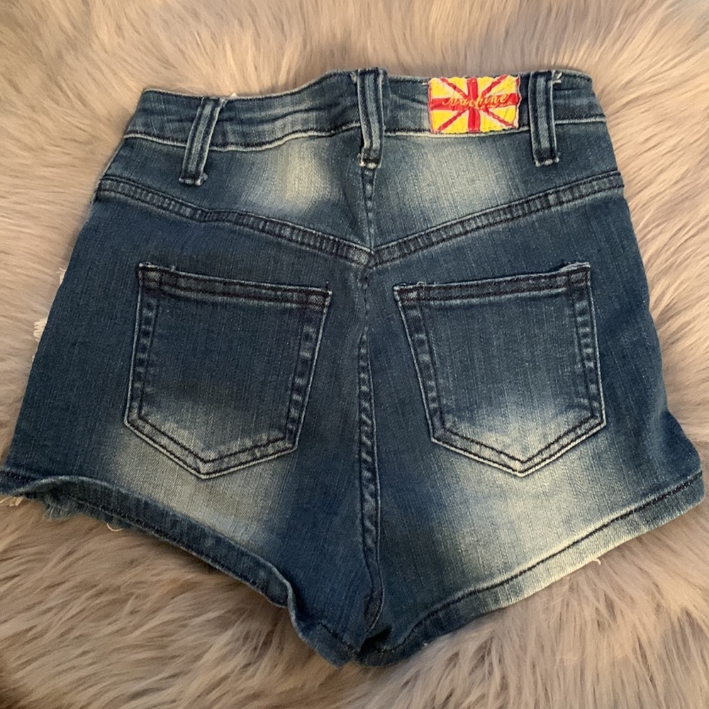 Denim Shorts (NWOT Machine) - Picture 3 of 3